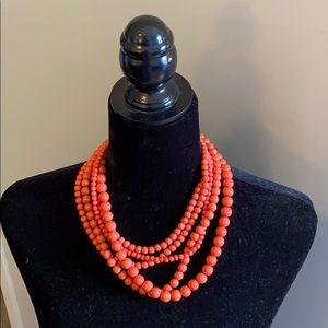 Coral Accent Necklace